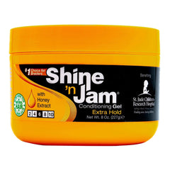 Shine 'n Jam Conditioning Gel Extra Hold for Braids, Twists, and Frizz Control