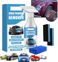 Car Rust & Iron Particle Remover Spray, 2025 Upgrade Rust Remover for Metal, Rust Remover Spray, Iron Stain Cleaner for Multiple Surfaces, for Heavy Duty Rust Dissolver for Metal, Tools, Cars (1)