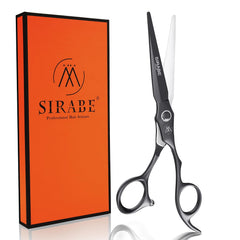 Sirabe HIGH-END 6.3" Professional Hair Cutting Scissors Shears - Ultra Sharp Blades for Precise Cutting - Barber Shears Haircut Scissors 440C Stainless Steel for Salon Hairstyling & Home Hairdressing