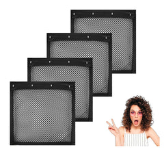 Hair Stretcher Lengthening Net for Curly Prevent Shrinkage Lock Hair Stretcher Looser Wave Ringlets Hair Styling Tools Black 13in 2PCS