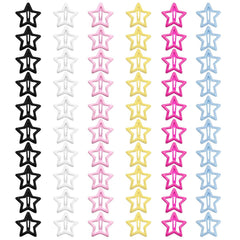 YONOY 60Pcs Mini Cute Bow Hair Clips for Women Girls,Small Hair Clips Solid Color Hair Ribbon Alligator Clips Barrettes Pins Metal Y2kHair Accessories