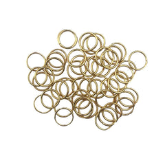 SEVENHEAD 50 Pcs Dreadlock Beads Hair Accessories Hair Rings Adjustable Cuffs Braiding Hair Decoration Clips Metal Hair Decoration for Braids(Black)