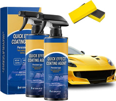 Upgrade Quick Effect Coating Agent For Car, Soapami Car Coating Spray, 3 In 1 Multi-Functional Persistent Type Shiny Cars Stuff,Car Scratch Wax Polish Spray Waterless Wash (1pcs)