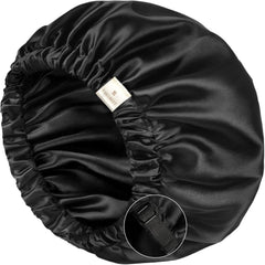 YANIBEST Silk Bonnet Satin Bonnet for Sleeping Women and Men, Adjustable Double Layer Hair Bonnet for Curly Braids Hair