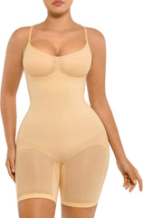 FeelinGirl Shapewear Bodysuit Tummy Control Seamless Sculpting Hip Enhancer Body Shaper for Women