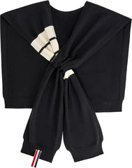 Women's Sweater Shawl Wraps Sleeves Knitted Collar Sweater Scarf Top Casual Lightweight Shoulder Cape Accessories