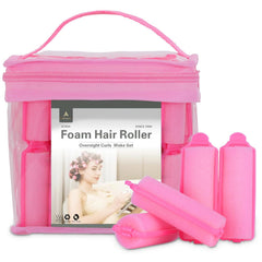 36 Pieces Foam Sponge Hair Rollers - Soft Hair Styling Curlers for Hair Curls (Black, Flexi Rod, 2.8x0.98inch)