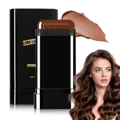 Safe and Convenient Comb Hair Dye, Waterproof and Sweat-Proof Hair Dye Comb, Portable Hair Colouring Comb, 2 in 1 Instant Dye for Women & Men (Coffee)