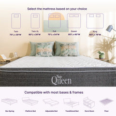 NapQueen Victoria 10" Cooling Gel Hybrid Mattress