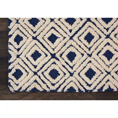 Nourison Modern Diamond Hand-tufted Area Rug