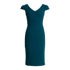 Connected Apparel Cap Sleeve Sheath Dress