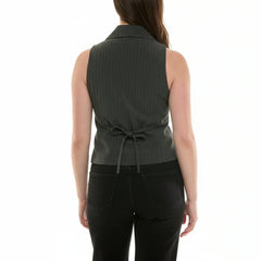 Nicole Miller Pinstripe Vest