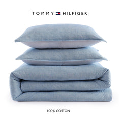 Tommy Hilfiger Classic Texture Cotton Duvet Cover Set