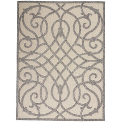 Nourison Palamos Geometric Scroll Indoor Outdoor Area Rug