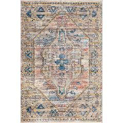 Nuloom Marley Traditional Medallion Fringe Area Rug