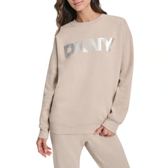DKNY Sport Foil Logo Crewneck Sweater
