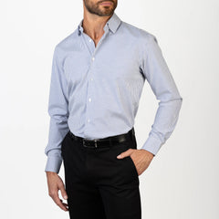 Vince Camuto Men's Striped Stretch Slim Fit Dress Shirt
