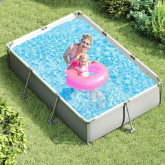 Costway 978 Gal Outdoor Family Swimming Pool with Metal Frame - See Details