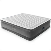 Intex 18" Inflatable Elevated Premium Comfort Airbed with Built-In Pump, King