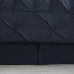 Sweet Home Collection 8 Piece Pinch Pleated Bed In a Bag All Season Complete Set
