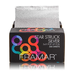 Framar Plaid Hair Foils For Highlighting - Pop Up Hair Foil For Hair Highlighting, Highlight Foils For Hair, Aluminum Foil Sheets, Salon Foils For Hair Stylist, Non Slip 500 Pop Up Foil Sheets