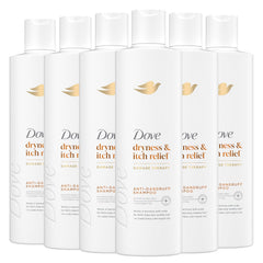 Dove Damage Therapy Derma Shampoo Dryness + Itch for Flaky Scalp with Pyrithione Zinc and Coconut Oil 12 Fl Oz