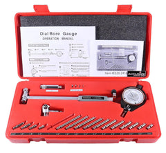 Accusize Industrial Tools Dial Bore Gauge Set, 1.4-6 inch Measuring Range, 0.0001'' Graduation Interval, EE20-2416