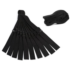 Adjustable Elastic Bands Straps For Wigs (Black/6pcs)