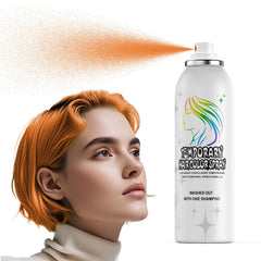 Green Temporary Hair Color Spray - Gentle Formula, Washable & Non-Sticky | Instant Hair Dye Alternative for Adults | Halloween, Costume, Party Makeup, 150ml