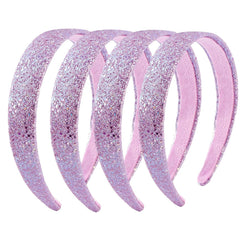 Headbands for Girls Women Glitter Rainbow Headband Women Girls Sparkly Pink Headband Gold White Hair Band for Girl Headbands Bling Head Bands Hair Accessories for Party Holiday Back to School