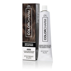 COLORCHARM Permanent Cream Hair Dye | Brown Hair Color | Medium to Golden Caramel, Cool Natural, Brunette Shades | 100% Gray Coverage | Vegan, Free of Phthalates & Parabens | 2 oz.