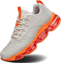 Womens Walking Running Shoes Air Cushion Basketball Sneakers Fashion Tennis Breathable Sport Gym Fitness Cross Trainers Shoes