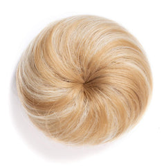 Onedor Synthetic Fiber Hair Extension Chignon Donut Bun Wig Hairpiece (4# - Dark Brown)