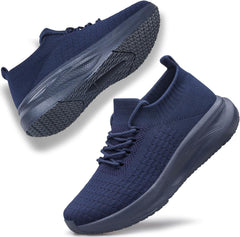 Womens Slip on Walking Shoes Comfort Sock Shoes Non Slip Mesh Casual Running Sneakers