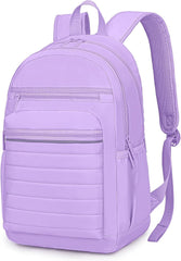 KEOFID Travel Backpack for Women, Womens Work Backpacks, Backpack Purse, Back pack for College Girls, Carry-On Travel Backpacks,Pink Bookbag (Light Pink)