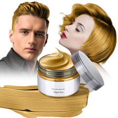 Washable Hair Styling Clay Wax for Crazy Hair Coloring and Cosplay Party, Makeup Gift Set for Kids, Girls, Men, and Women (Ash Purple, 4.23 Ounces)