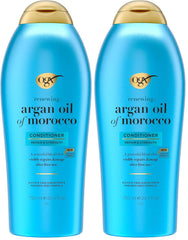 OGX Renewing + Argan Oil of Morocco Conditioner, Repair Conditioner & Argan Oil Helps Strengthen & Repair Dry, Damaged Hair, Paraben-Free, Sulfate-Free Surfactants, 25.4 fl. oz