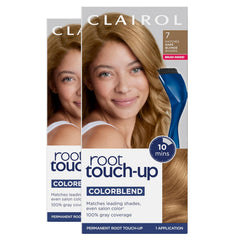 Clairol Root Touch-Up by Nice'n Easy Permanent Hair Dye, 8 Medium Blonde Hair Color, Pack of 1