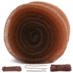 Hair Sponge for Updo,Hair Filler, Hair Donuts for Updos,Volume Hair Bumps Tool, Hair Padding,Dark Brown