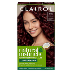 Clairol Natural Instincts Demi-Permanent Hair Dye, 6R Light Auburn Hair Color, Pack of 1