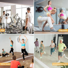 Large Full-Length Mirror for Home Gym Yoga and Dance Studio