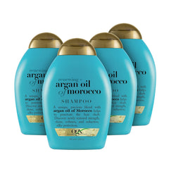 OGX Renewing + Argan Oil of Morocco Shampoo, Damage Repairing Shampoo & Argan Oil to Help Strengthen & Repair Dry, Damaged Hair, Paraben-Free, Sulfate-Free Surfactants, 13 fl. Oz
