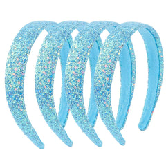 Headbands for Girls Women Glitter Rainbow Headband Women Girls Sparkly Pink Headband Gold White Hair Band for Girl Headbands Bling Head Bands Hair Accessories for Party Holiday Back to School