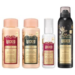 Kristin Ess Hair Signature Salon Sulfate Free Shampoo and Conditioner Set for Moisture, Frizz + Shine - Color Safe, Vegan, Paraben Free - Clarifying, Hydrating Damage Repair for Women - Pear Fragrance