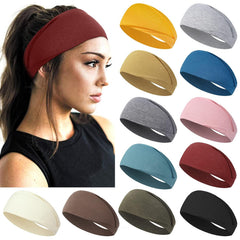 AKTVSHOW Headbands for Women Non-Slip Head Band for Women’s Hair Wide Thick Sweat Hair Bands, Trendy Hair Accessories for Women's Yoga, Workout, and Fashion