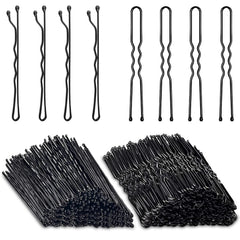 240PCS Large Bobby Pins Black Jumbo Bobby pins Black Long Hair Pins Clips for Women Girls with Box for Women Girls, 2.76 Inch/7cm