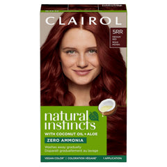 Clairol Natural Instincts Demi-Permanent Hair Dye, 6R Light Auburn Hair Color, Pack of 1