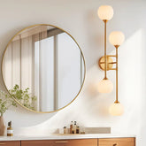 KAWOTI 4-Light Dimmable Large Armed Wall Sconce - W35.75" * H6.75"
