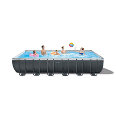 Intex 26363EH 24' x 12' x 52" Rectangular Ultra XTR Frame Swimming Pool w/ Pump