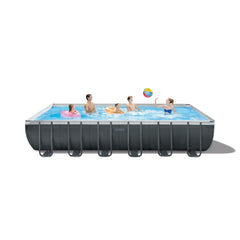 Intex 26363EH 24' x 12' x 52" Rectangular Ultra XTR Frame Swimming Pool w/ Pump